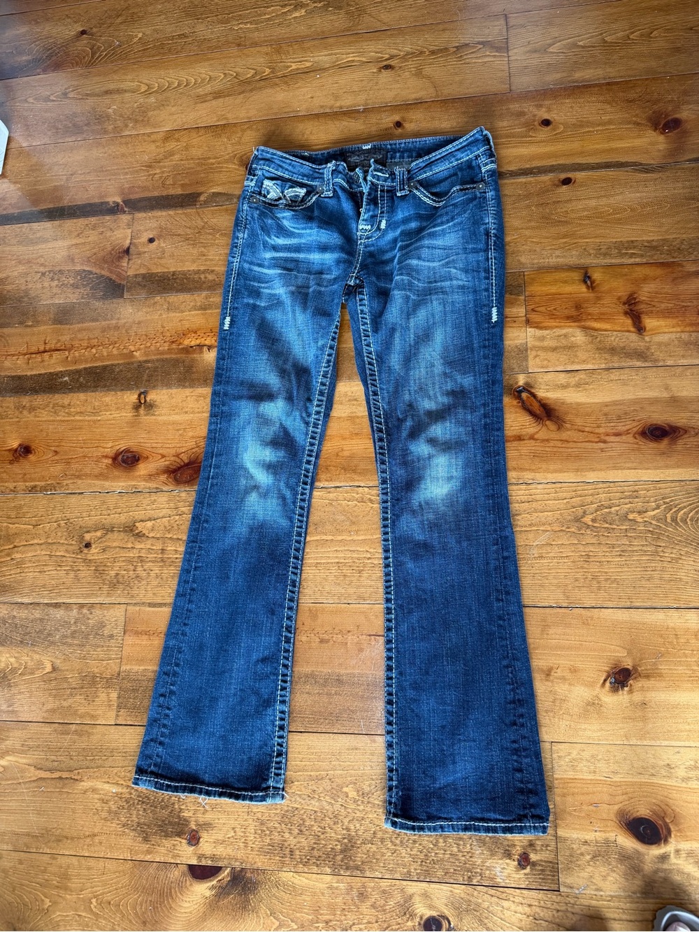 Big Star Women's Blue Flare Jeans